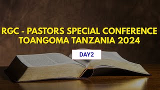 RGC PASTORS SPECIAL CONFERENCE TUANGOMA TANZANIA 🇹🇿 [upl. by Nerro]