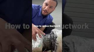 How to splice ductwork [upl. by Flossi]