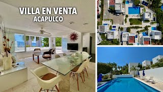 Villa en venta en Acapulco de 3 niveles con 2 recámaras y alberca privada [upl. by Romain474]