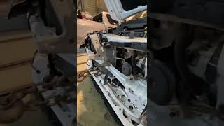 Fasten the Yaris front bumper frame repaircar automobile otomotif mechanic car diy yaris [upl. by Maryl]