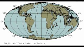 Future plate tectonics 100 million years [upl. by Timon82]