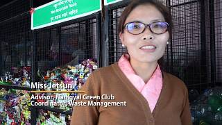 Zero Waste Management Program at Namgyal Higher Secondary School [upl. by Sadnak]