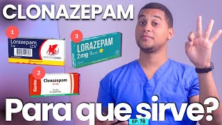 CLONAZEPAM PARA QUE SIRVE  3 COSAS [upl. by Gefell133]