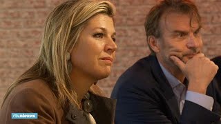 Koningin Máxima bezoekt 113 Zelfmoordpreventie Heel moedig dat ze hier is  RTL NIEUWS [upl. by Denice]