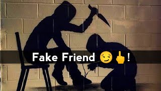 Fake Friend Attitude Shayari Whatsapp Status 😏🖕 🤬 Dogle Dost Status  Attitude Status  Gazab Alfaz [upl. by Walcott]