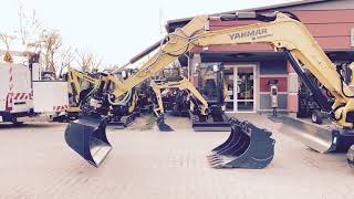 Yanmar vio82 Powertilt x12 [upl. by Kerekes]