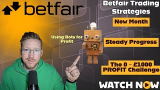 Betfair Trading  0  £1000 Challenge  Month 2 day 15 [upl. by Garris]