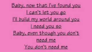 The Foundations Baby now that I found you Lyrics [upl. by Nyltiac818]