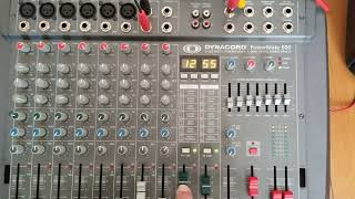 dynacord powermate 600 FX repair test 2 HetztronicsTechCo [upl. by Neelloc]