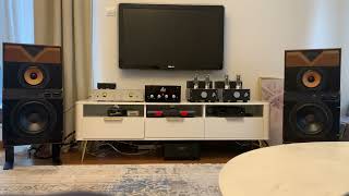 BampW DM6 Penguin Audion 300B Audio Note M2 Lab12 Reference  Fismoll [upl. by Tessil]