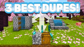 3 WORKING WAYS TO DUPLICATE ITEMS IN 2024  Minecraft Bedrock 12051 [upl. by Bari]