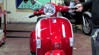 2015 Vespa PX150 Two Stroke Scooter [upl. by Yrotciv607]