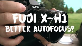 Fuji XH1 NEW Firmware v110  Improved Video Autofocus Zlog [upl. by Nylsej]