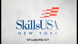 NYS SkillsUSA Fall Leadership 2024 [upl. by Catton]