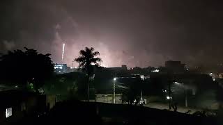 💥 Queima de fogos 2023  Feliz Ano Novo 🍾🥂  Feliz 2023  Fogos de artifício  ZS  SP [upl. by Bryana]