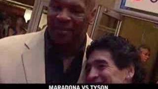 Mike Tyson with Maradona in Cannes [upl. by Fusuy]