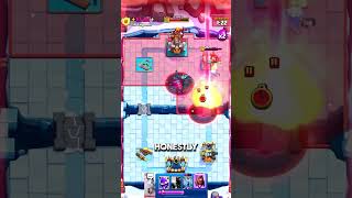 Pekka Bridge Spam Vs Evo Rg Cycle clashroyale supercell [upl. by Egiarc]