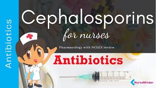 Cephalosporin Antibiotics Explained with Easy Mnemonics [upl. by Nerraj]