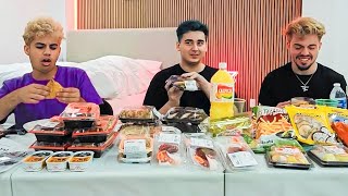 FaZe Tries EXOTIC Food For FIRST Time [upl. by Ardnasak467]