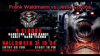 Frank Waldmann vs Jesse Corona  CODE RED vs WE ARE HARDTEKK on HALLOWEEN 3110024 [upl. by Clemen]