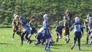 Woolston Rovers U9 Greens V Blackbrook Royals Part 1 [upl. by Oikim]