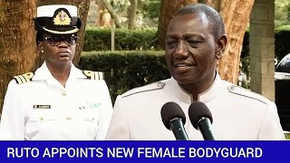 POLITICS Why President Ruto Appointed New Female Bodyguard Lt Colonel Joan Osweto [upl. by Fi340]