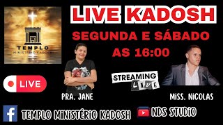 LIVE KADOSH EP 06  Transmissão ao vivo de NDS Studio [upl. by Candless]