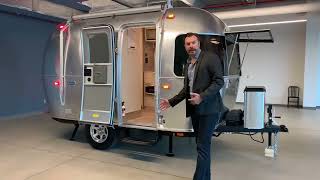 Airstream Bambi Floor Plans Walkthrough 16RB 19CB 20FB 22FB [upl. by Llerahc]