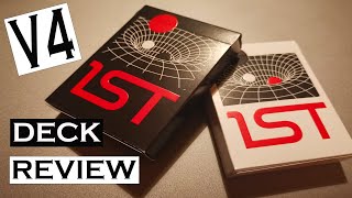 1st V4 playing cards  DECK REVIEW [upl. by Armitage952]