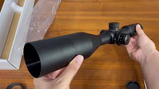 SPINA OPTICS 216x56 FFP A cannon Its not a problem to easily handle a 30833860KG etc [upl. by Notle]