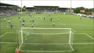 Hønefoss 3  2 Haugesund Gol de Heiner Mora para Hønefoss wwweverardoherreracom [upl. by Ayyn]