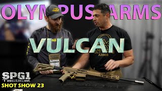 Olympus Arms Vulcan True Innovation at SHOT Show 2023 [upl. by Aehsal]