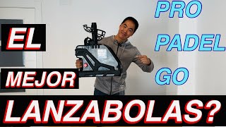 UNBOXING MAQUINA LANZAPELOTAS Pro Padel Go la mas barata del mercado [upl. by Llehcsreh656]