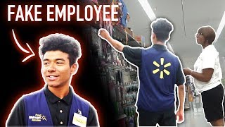 Pretending to work at WALMART [upl. by Caldeira58]