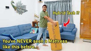 Most Comfortable Mattress in India 2023 Emma Hybrid Mattress Unboxing [upl. by Archangel]