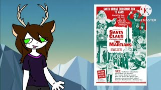 Santa Clause Conquers the Martians 1964  Brady Reviews [upl. by Adlihtam]