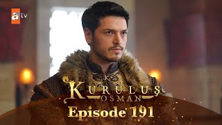 Kurulus Osman Urdu  Season 5 Episode 191 [upl. by Easlehc302]