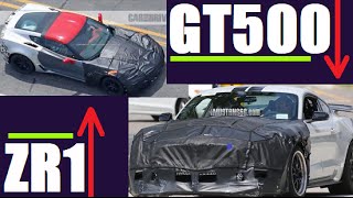 CONFIRMED 2018 Corvette ZR1 VS 2018 Shelby GT500 800HP [upl. by Montagna]