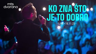 PEDJA JOVANOVIC  KO ZNA STO JE TO DOBRO  LIVE  151123 MTS DVORANA [upl. by Cherilynn]