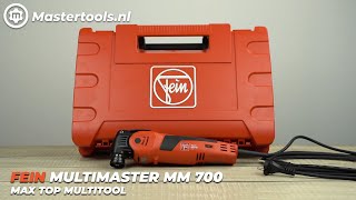 Fein Multimaster MM 700 Max Top Multitool  Mastertoolsnl [upl. by Alleirbag]