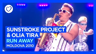 Sunstroke Project amp Olia Tira  Run Away  Moldova 🇲🇩 Epic Sax Guy  Grand Final  Eurovision 2010 [upl. by Leighland]