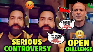 Angry😡 Controversy Rajveer fitness vs Sawant fitness Sawant fitness and Rajveer fitness lafada [upl. by Neersin573]