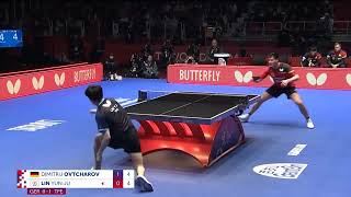 Dimitri Ovcharov Vs Lin Yun JuShort HighlightsITTF World Team Table Tennis QFFinals Busan 2024 [upl. by Elfont]