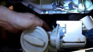 Washing Machine Drain Pump Replacement [upl. by Dovev]