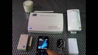 GSMAlarm GSM Alarmanlage mit Simkarte [upl. by Aldwon]