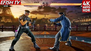 Victor Chevalier vs Sergei Dragunov Hardest AI  Tekken 8  4K 60FPS HDR [upl. by Cheston903]