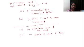 Increment  and decrement Operators with examples [upl. by Coombs]