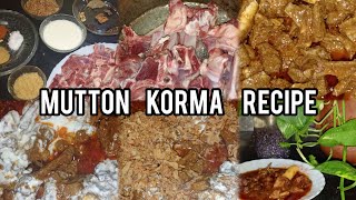 mutton korma recipe by ghousia foods [upl. by Narad853]