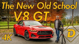 New 2024 Ford Mustang GT Convertible Is Old School With New Tricks [upl. by Repsihw]