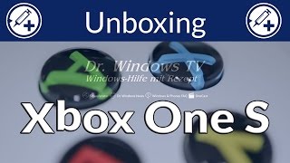 Xbox One S Unboxing  erster Eindruck [upl. by Inoy276]